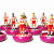Subbuteo Andrew Table Soccer New York Red Bulls 2017-18  on WSB Professional bases